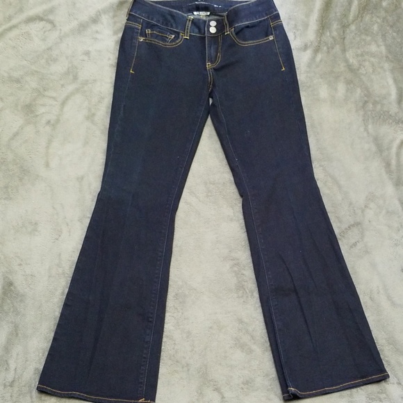 AMERICAN EAGLE ARTIST WIDE LEG FLARE STRETCH JEANS - Picture 2 of 8